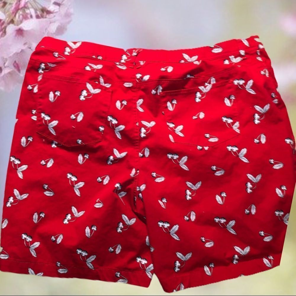 CJ Banks red cherry shorts